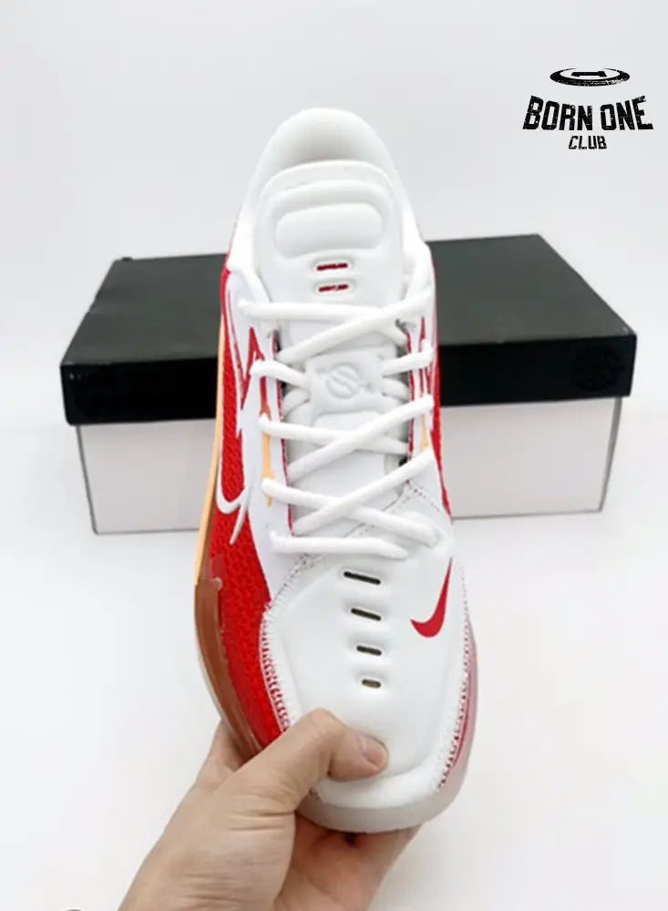 NIKE AIR ZOOM G.T. CUT x UNIVERSITY RED WHITE YELLOW