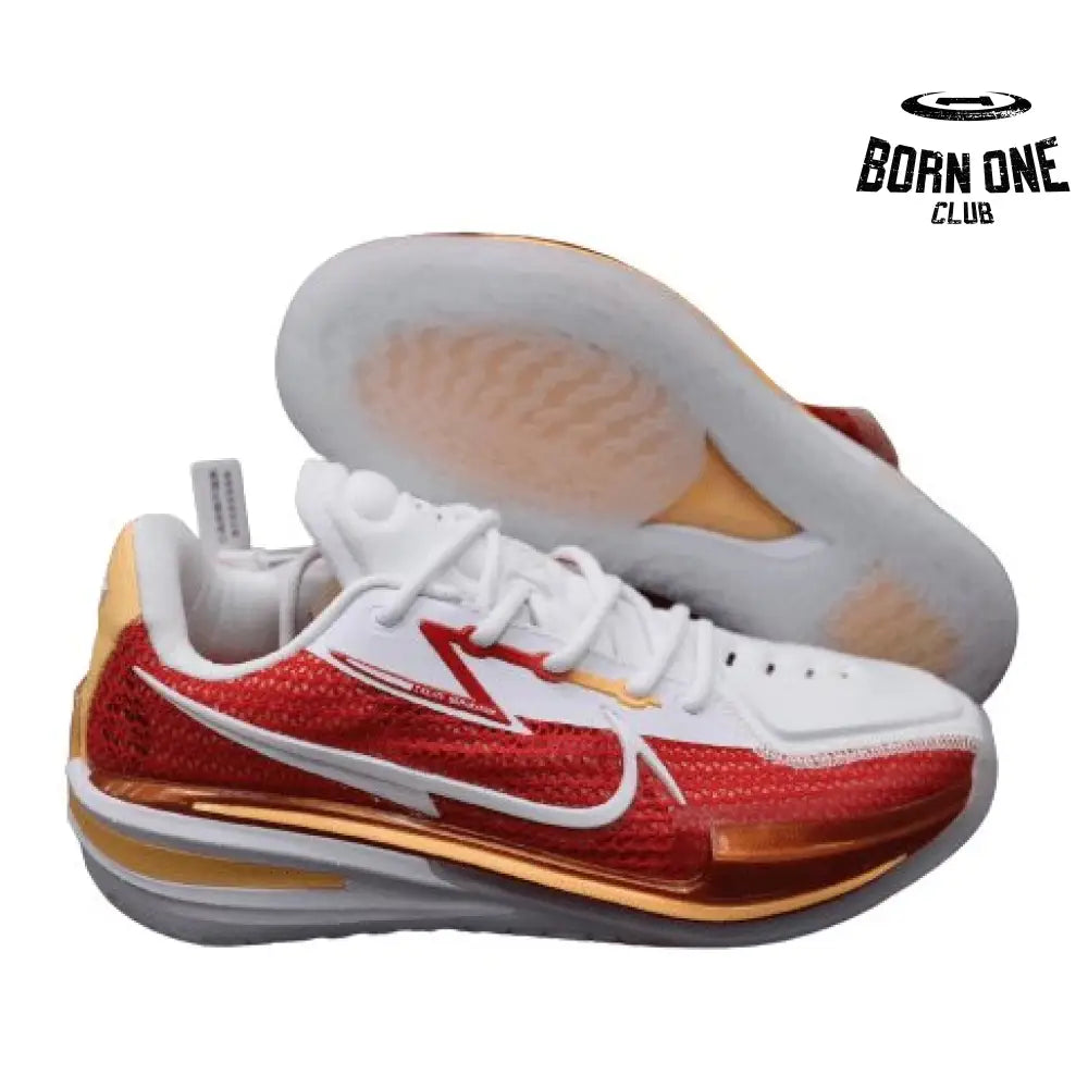 NIKE AIR ZOOM G.T. CUT x UNIVERSITY RED WHITE YELLOW