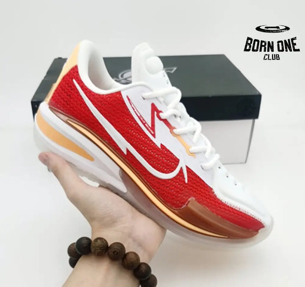 NIKE AIR ZOOM G.T. CUT x UNIVERSITY RED WHITE YELLOW