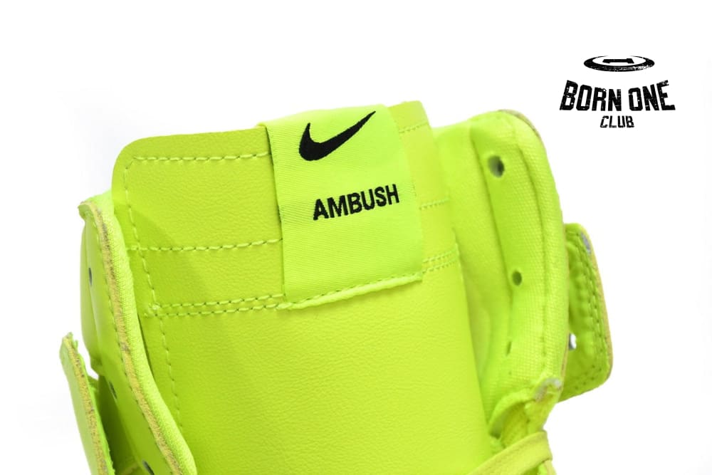 Nike Dunk High AMBUSH Flash Lime CU7544-300