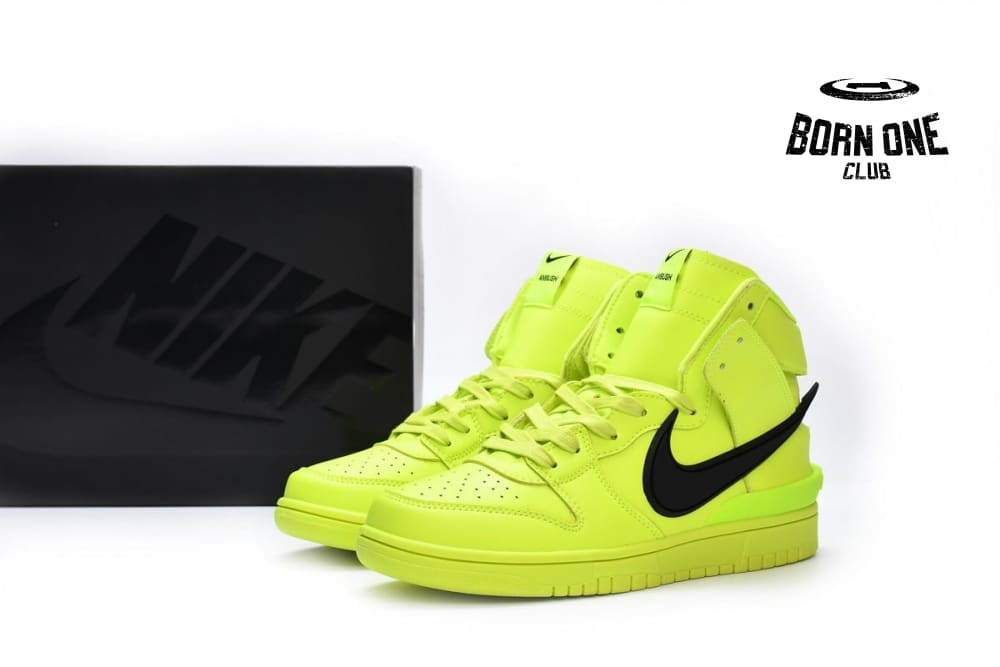 Nike Dunk High AMBUSH Flash Lime CU7544-300