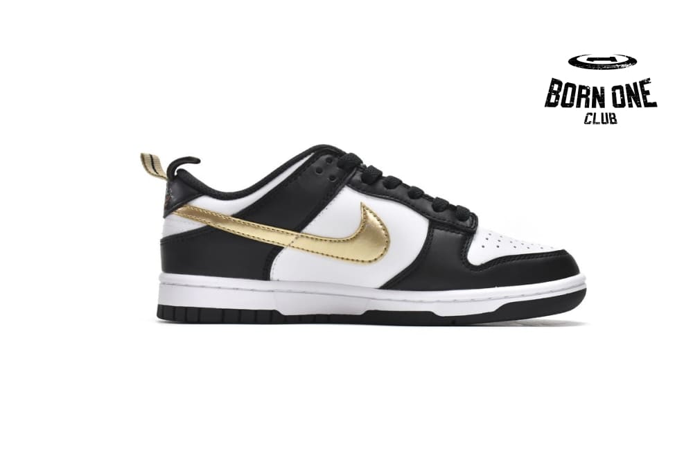 Nike Dunk Low Black White Metallic DH9764-001