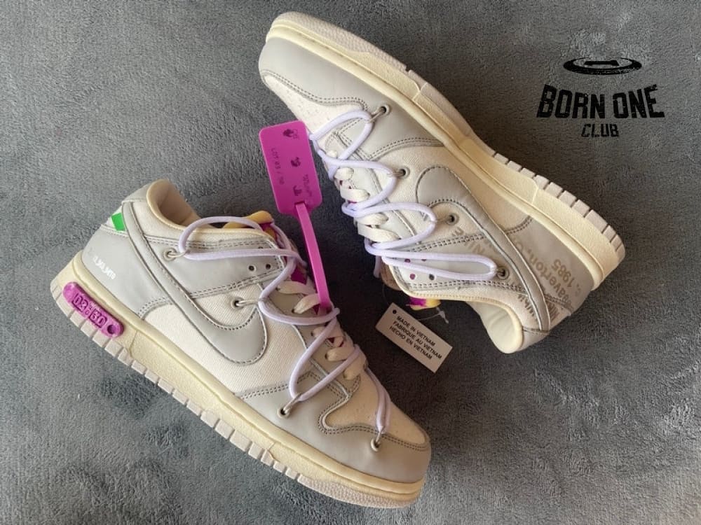 Nike Dunk Low Off-White Lot 3 DM1602-118