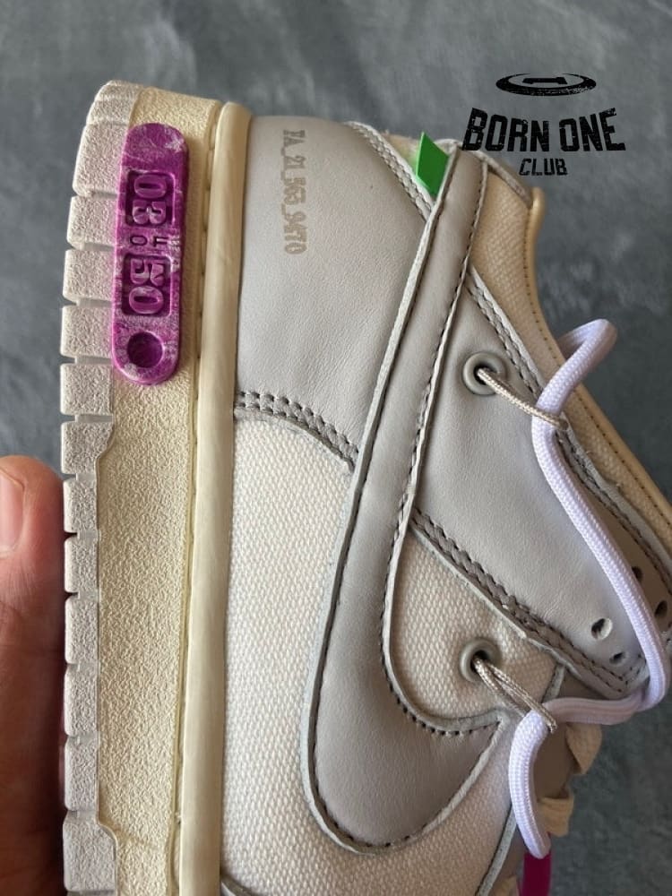 Nike Dunk Low Off-White Lot 3 DM1602-118