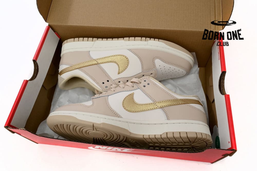 Nike Dunk Low Phantom Metallic Gold Dx5930-001