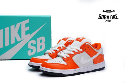 Nike Dunk Low Pro White Orange BQ6817-806