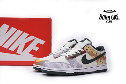 Nike Dunk Low SE Sail Multi-Camo DH0957-100