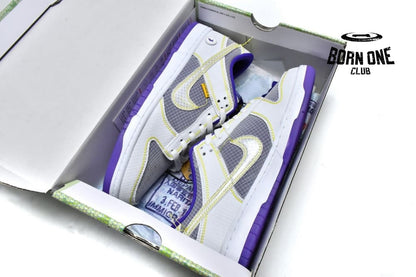 Nike Dunk Low Union Passport Pack Grey Purple DJ9649-500