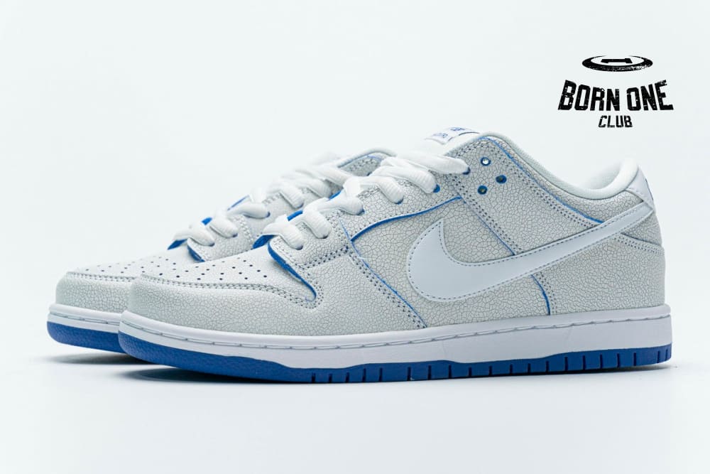 Nike Dunk SB Low Premium White Game Royal CJ6884-100