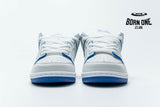 Nike Dunk SB Low Premium White Game Royal CJ6884-100