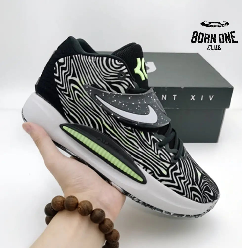 NIKE KD 14 x BLACK LIME GLOW