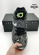 NIKE KD 14 x BLACK LIME GLOW