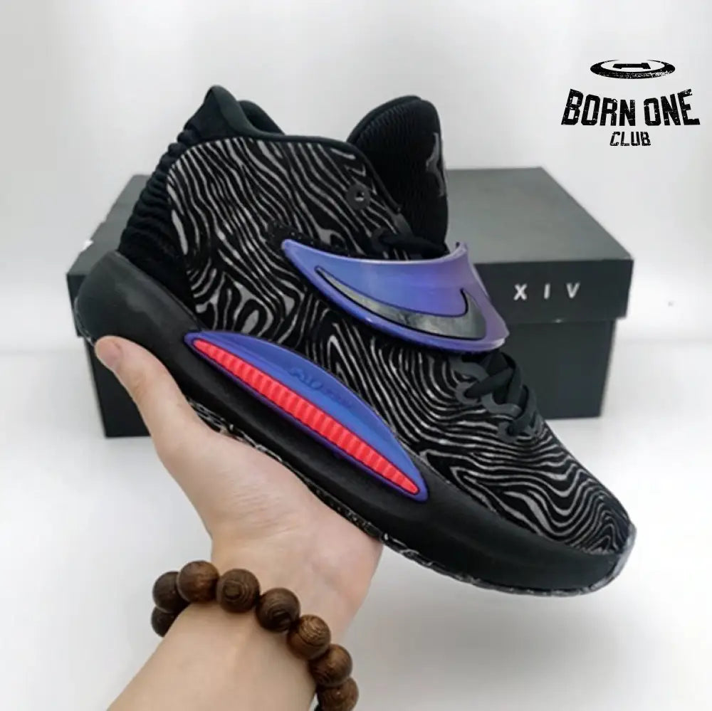 NIKE KD 14 x SEASONAL BLACK LASER CRIMSON
