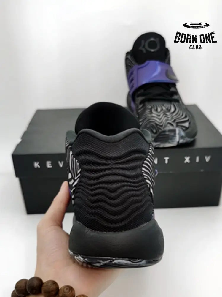 NIKE KD 14 x SEASONAL BLACK LASER CRIMSON