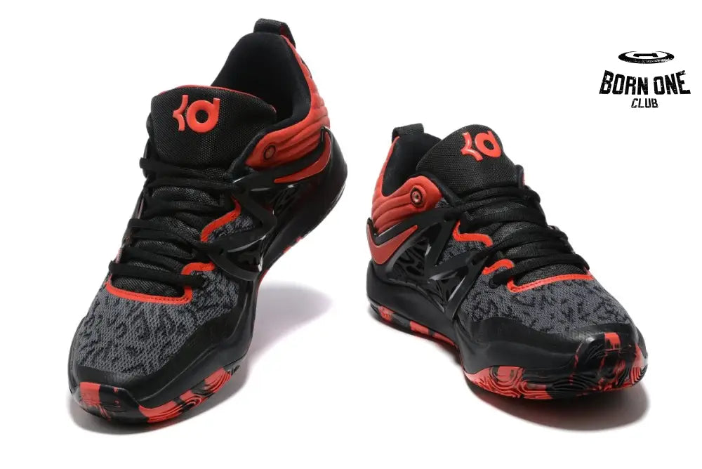 NIKE KD 15 x BLACK UNIVERSITY RED