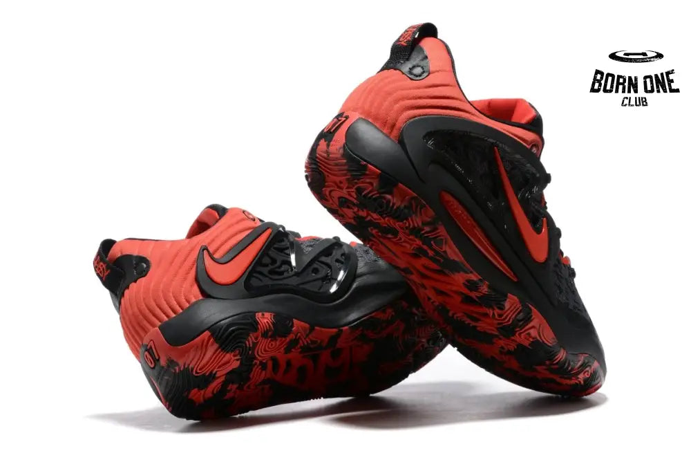 NIKE KD 15 x BLACK UNIVERSITY RED