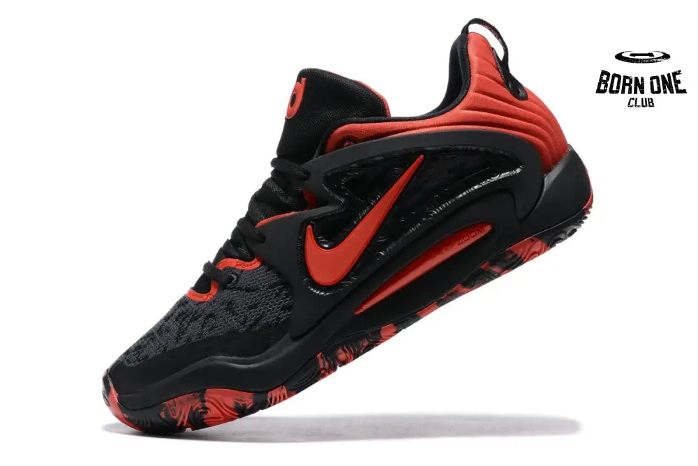 NIKE KD 15 x BLACK UNIVERSITY RED