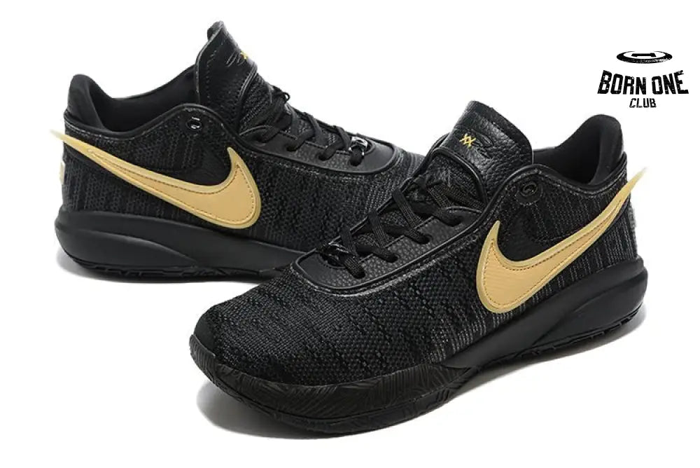 NIKE LEBRON 20 x BLACK GOLD