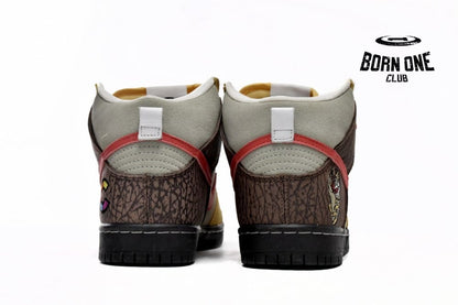 Nike SB Dunk High Color Skates Kebab and Destroy CZ2205-700