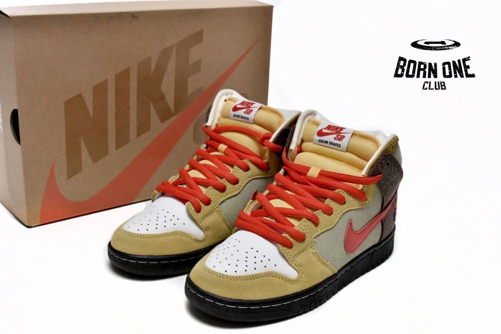 Nike SB Dunk High Color Skates Kebab and Destroy CZ2205-700