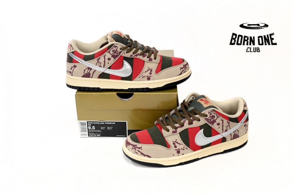 Nike SB Dunk Low Freddy Krueger 313170-202