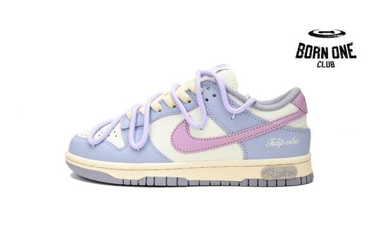 Nike SB Dunk Low "Indigo Haze/Coral Chalk" (Limited customized)