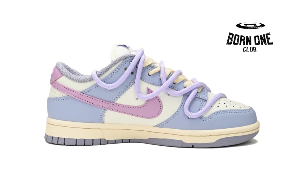 Nike SB Dunk Low "Indigo Haze/Coral Chalk" (Limited customized)