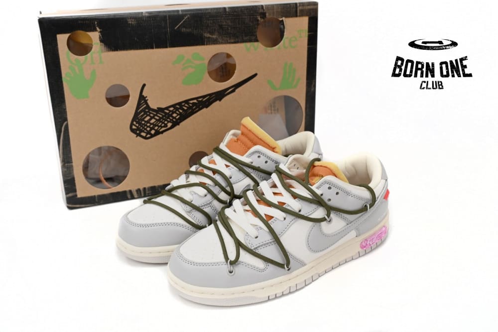 Nike SB Dunk Low Off-White Lot 22 DM1602-124