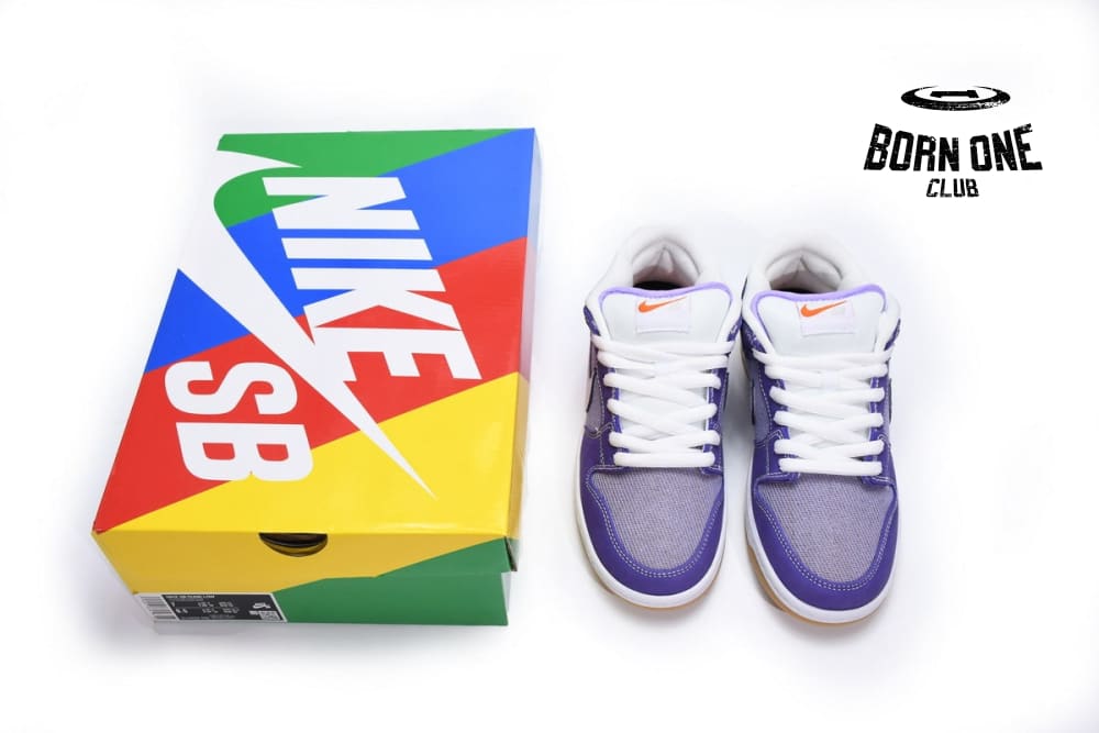 Nike SB Dunk Low Pro ISO Orange Label Unbleached Pack Lilac DA9658-500
