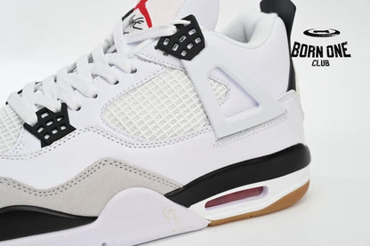 Nike SB x Air Jordan 4 Retro White Black DR5415-100