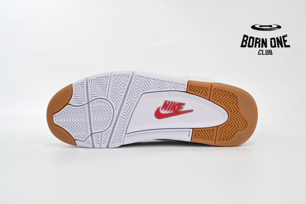 Nike SB x Air Jordan 4 Retro White Black DR5415-100