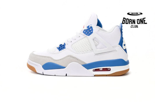 Nike SB x Air Jordan 4 White Blue DR5415-104