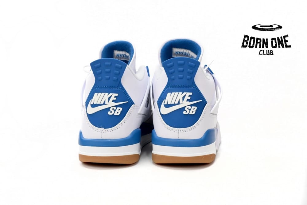 Nike SB x Air Jordan 4 White Blue DR5415-104