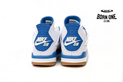Nike SB x Air Jordan 4 White Blue DR5415-104