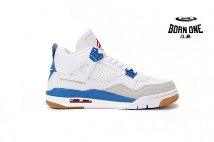 Nike SB x Air Jordan 4 White Blue DR5415-104