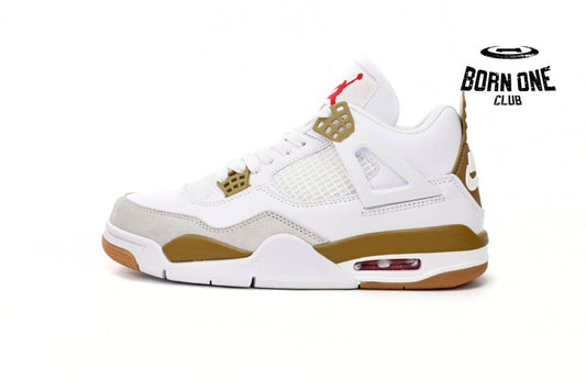 Nike SB x Air Jordan 4 White Brown DR5415-120