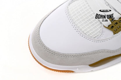 Nike SB x Air Jordan 4 White Brown DR5415-120