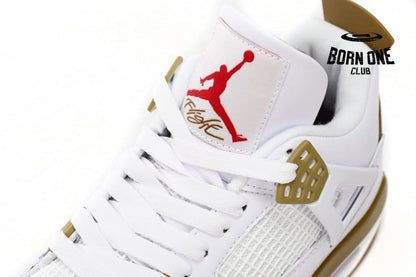 Nike SB x Air Jordan 4 White Brown DR5415-120