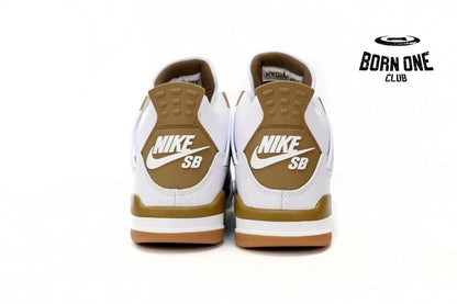 Nike SB x Air Jordan 4 White Brown DR5415-120