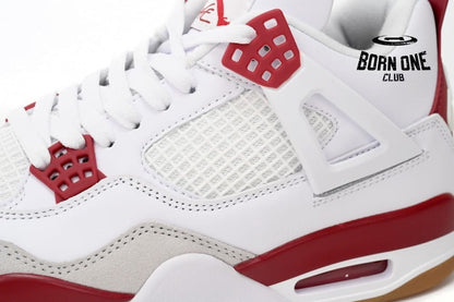 Nike SB x Air Jordan 4 White Red DR5415-160