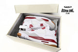 Nike SB x Air Jordan 4 White Red DR5415-160