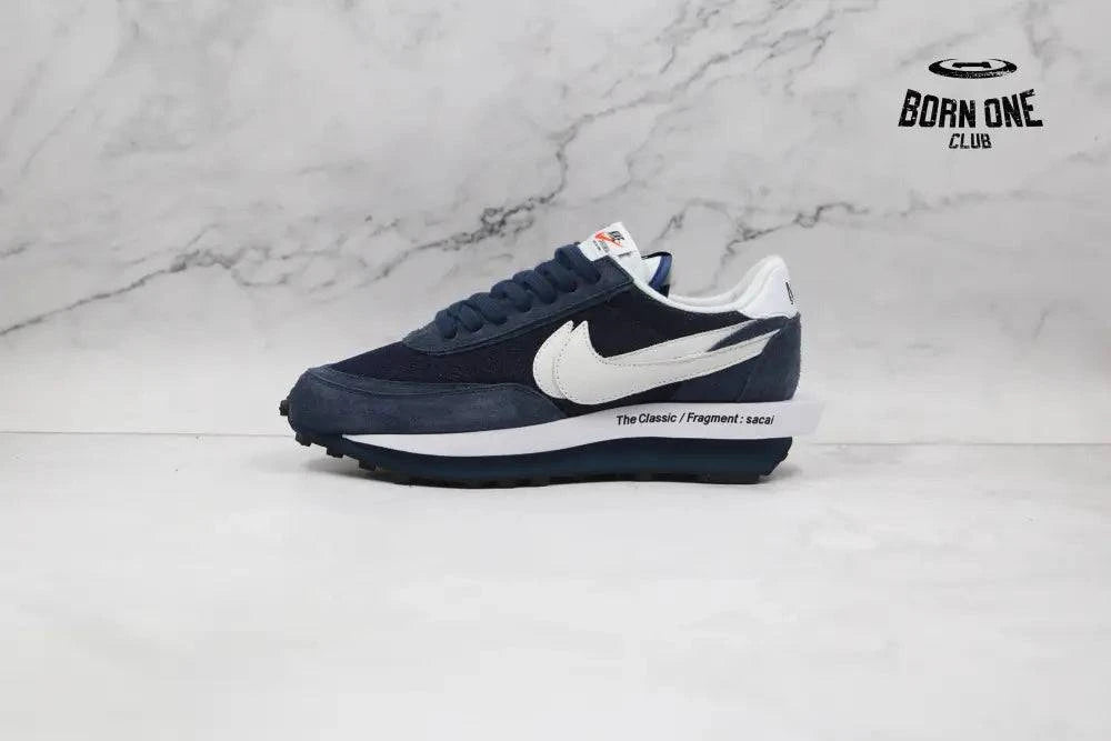 Nike Waffle Sacai Fragment Blue Void Nike Waffle Sacai Fragment Blue Void