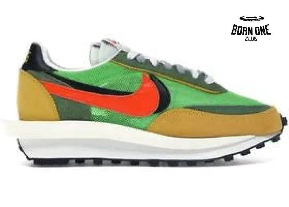 Nike Waffle Sacai Green Multi Nike Waffle Sacai Green Multi
