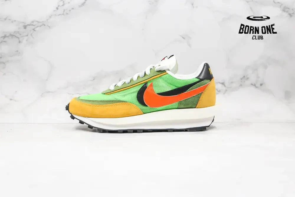 Nike Waffle Sacai Green Multi Nike Waffle Sacai Green Multi