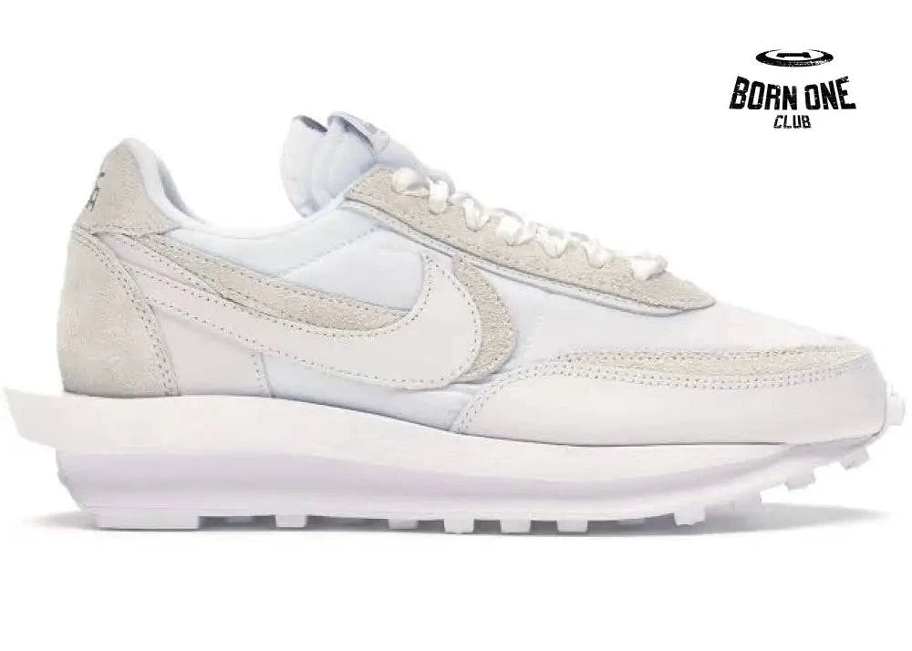 Nike Waffle Sacai White Nylon Nike Waffle Sacai White Nylon