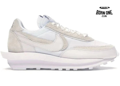 Nike Waffle Sacai White Nylon Nike Waffle Sacai White Nylon