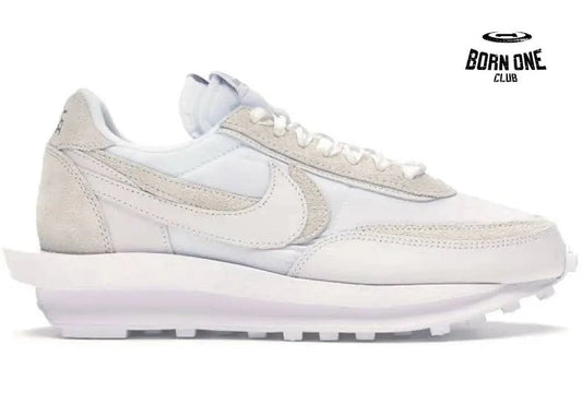Nike Waffle Sacai White Nylon Nike Waffle Sacai White Nylon