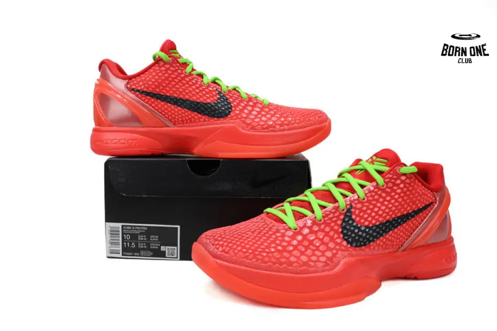 Nike Kobe 6 Protro "Reverse Grinch"