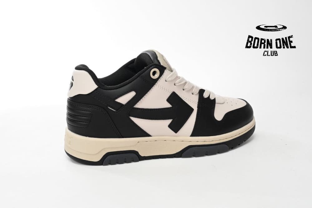 OFF-WHITE OOO Low Out Of Office Black Beige White OWIA259S21LEA0016110