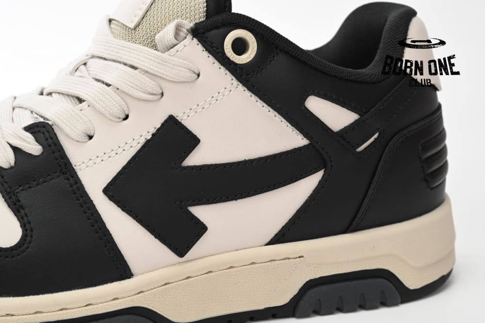 OFF-WHITE OOO Low Out Of Office Black Beige White OWIA259S21LEA0016110